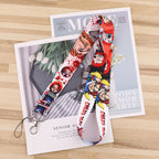 Halloween Neck Strap Lanyards Horror Movie Keychain Badge Holder ID Credit Card Pass Hang Rope Lanyard for Key Accessories Gifts