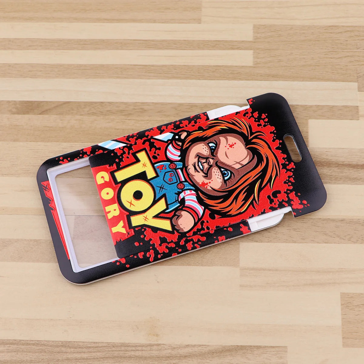 Halloween Neck Strap Lanyards Horror Movie Keychain Badge Holder ID Credit Card Pass Hang Rope Lanyard for Key Accessories Gifts