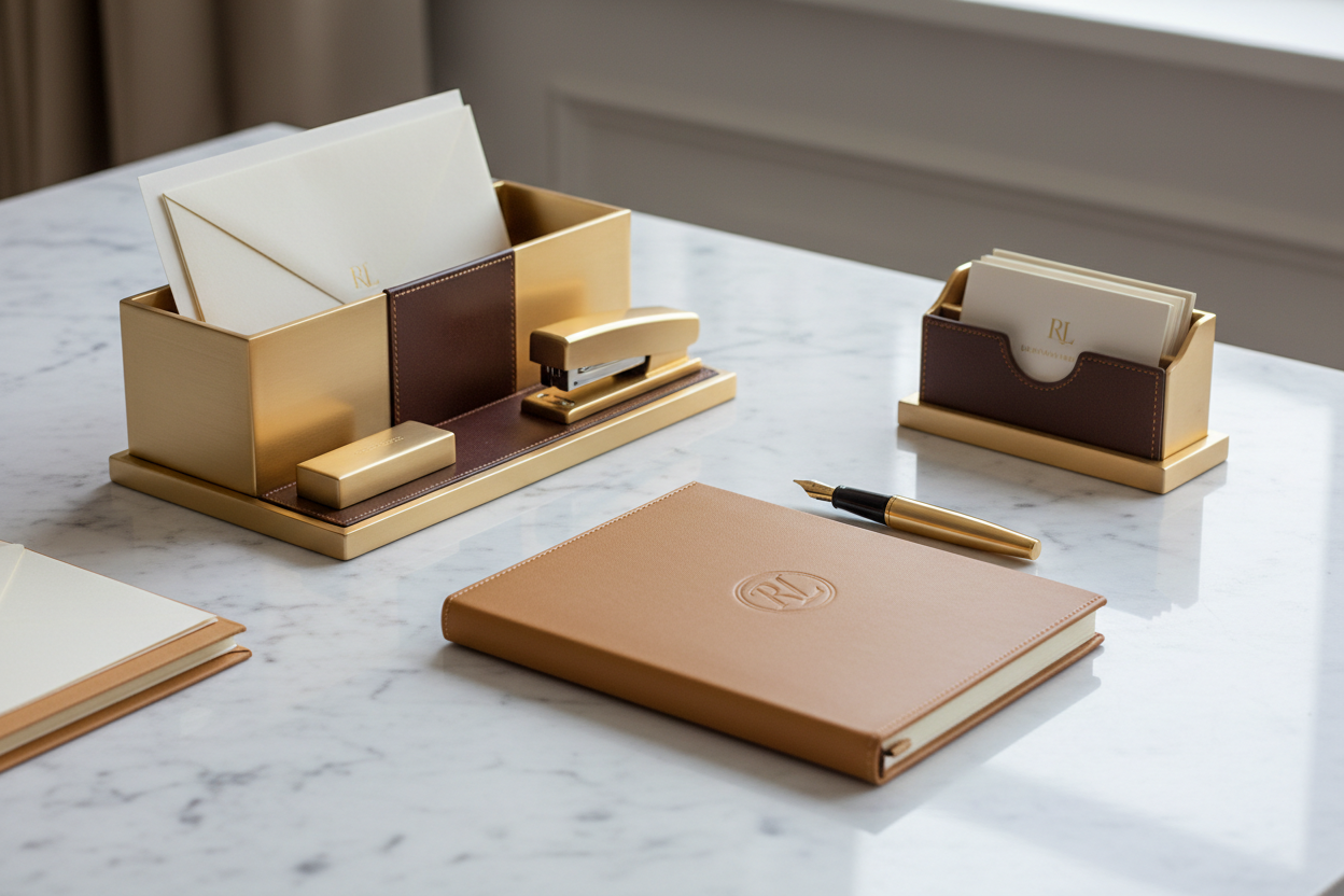 Set de papeterie luxe